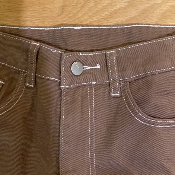 Shein brown jeans - Picture 2 of 3